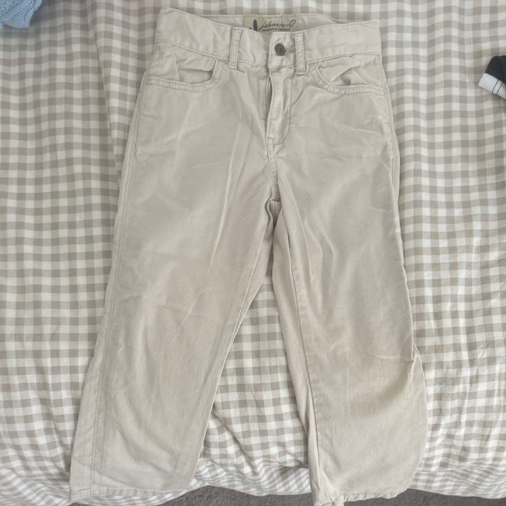 Johnnie O Boys Beige Straight-Leg Pants